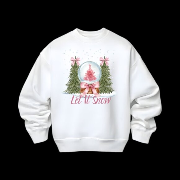 Let it Snow Holiday Sweatshirt - Picture 1 of 2